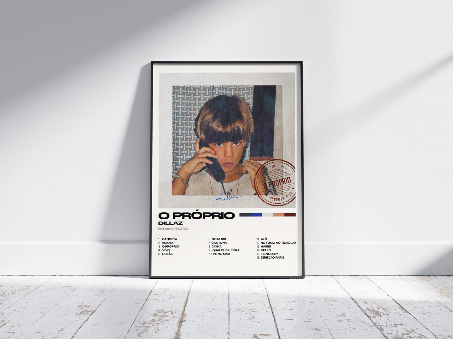Dillaz Album Poster - O Próprio Wall Art