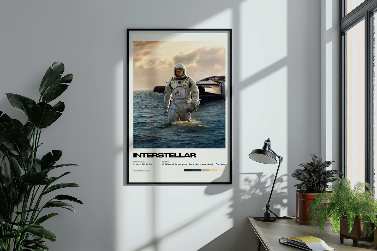 Interstellar Movie Poster – Sci-Fi Wall Art