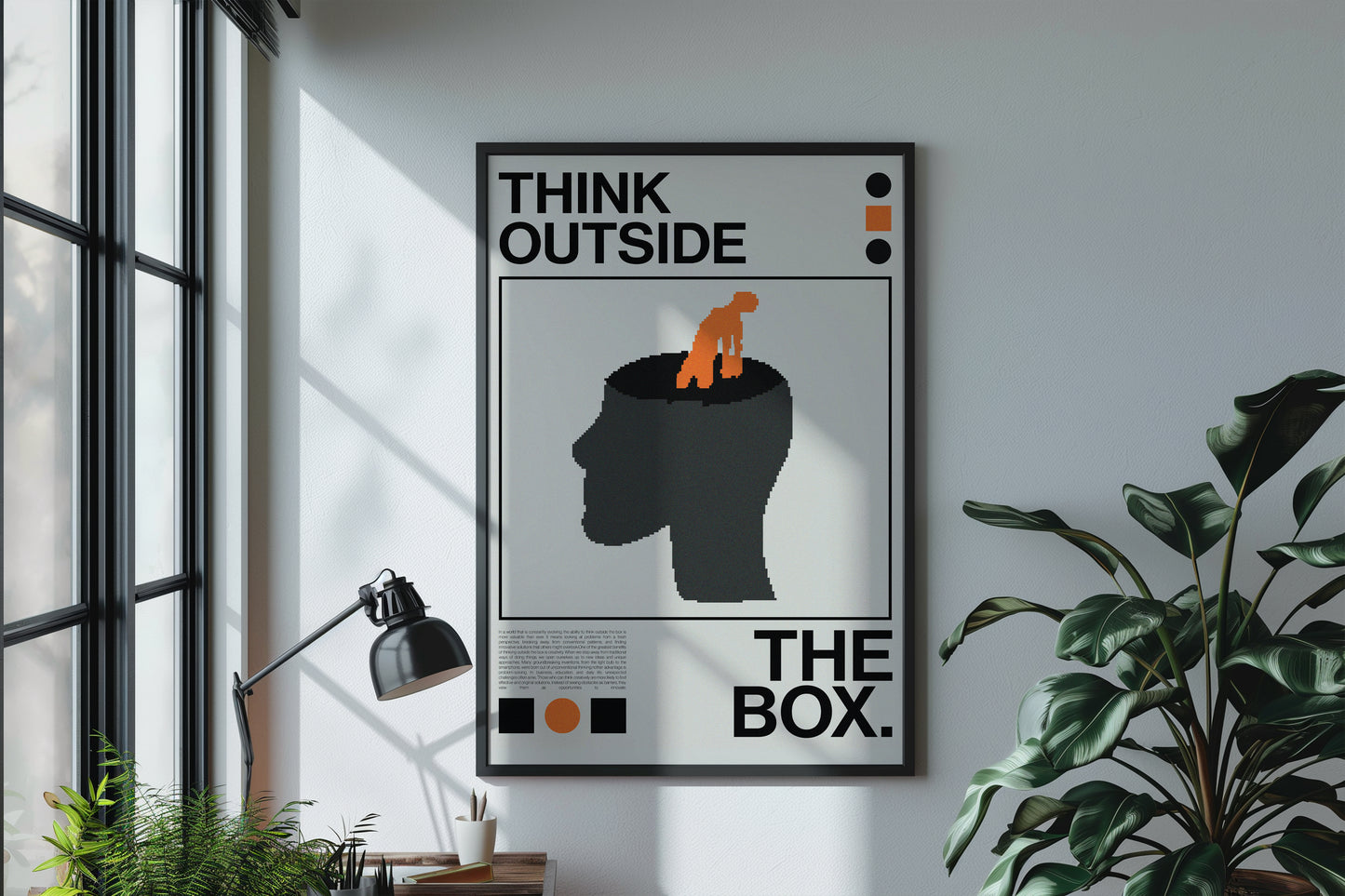 Think Outside The Box Poster