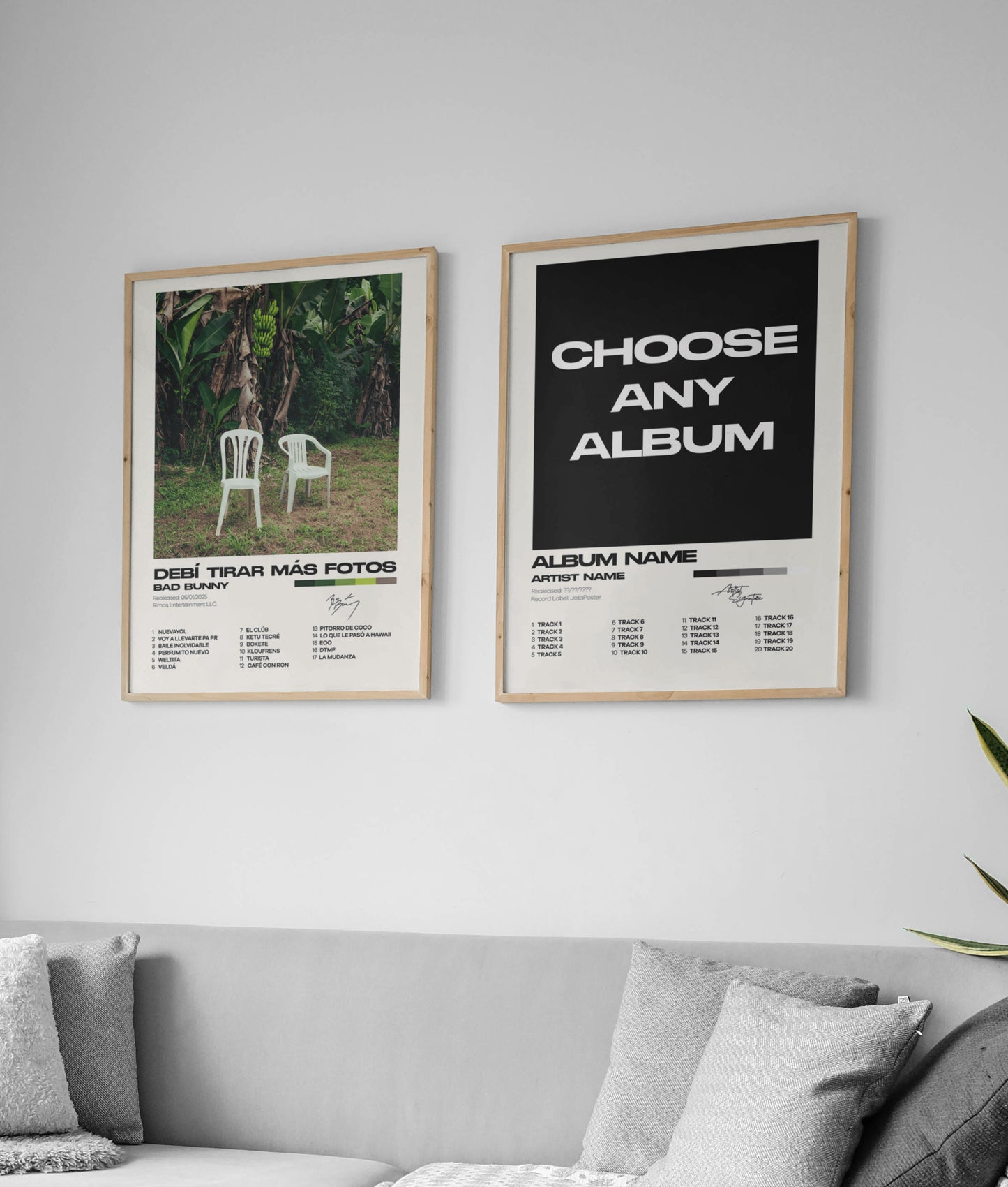 Custom Album Poster