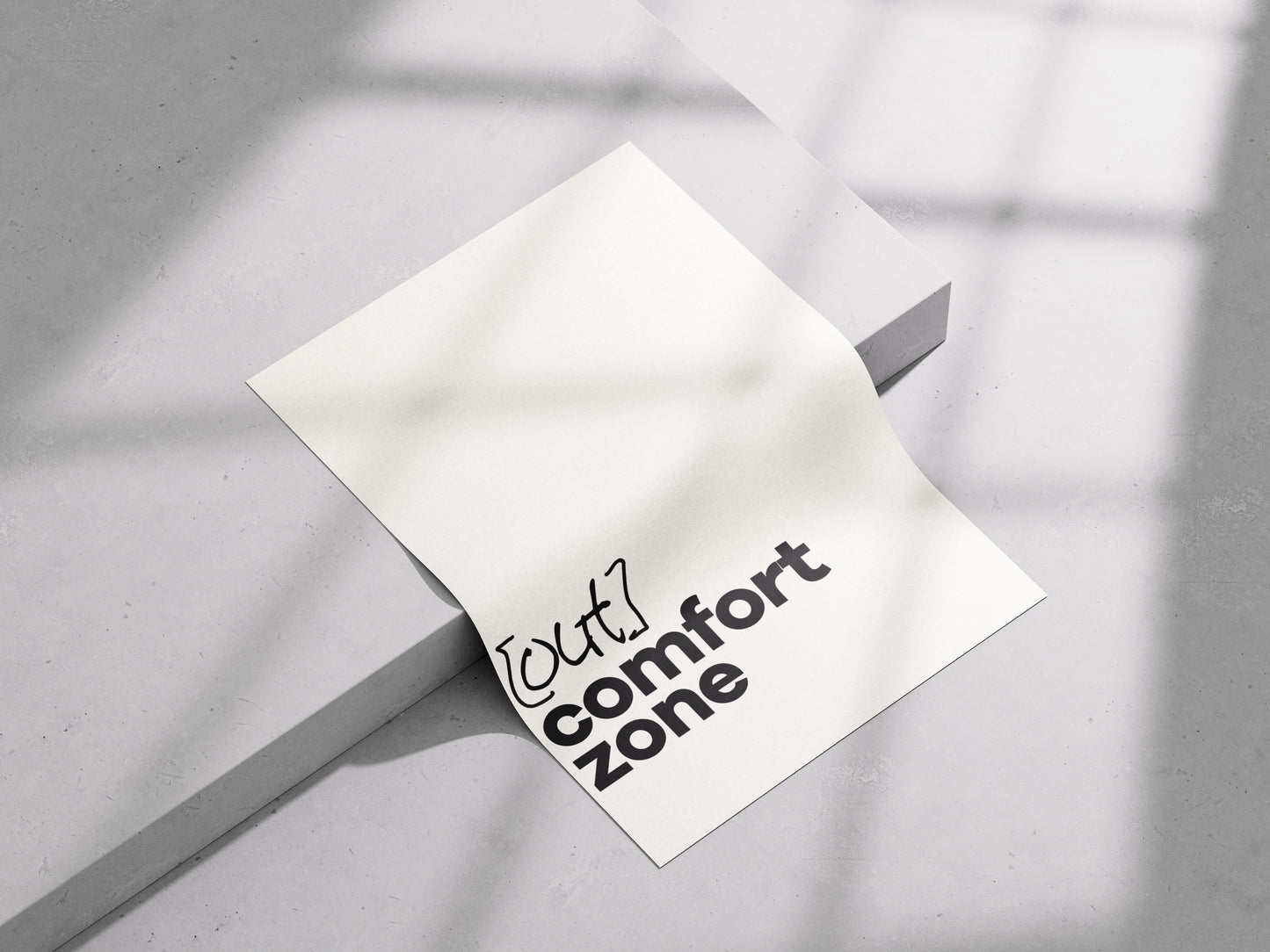 [Out] Comfort Zone Poster