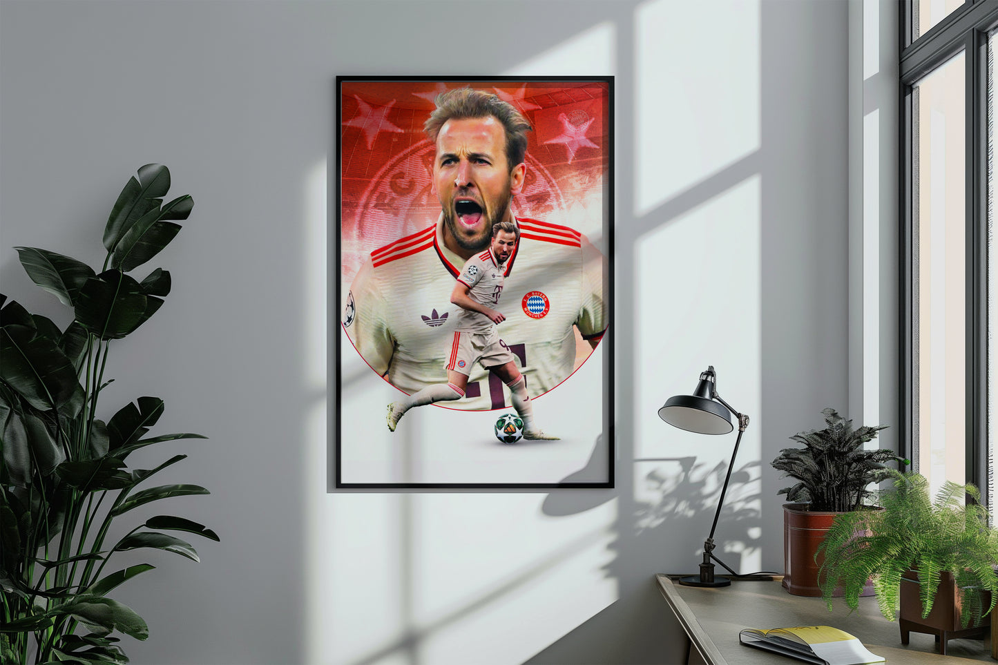 Pôster de Harry Kane Bayern Munich 