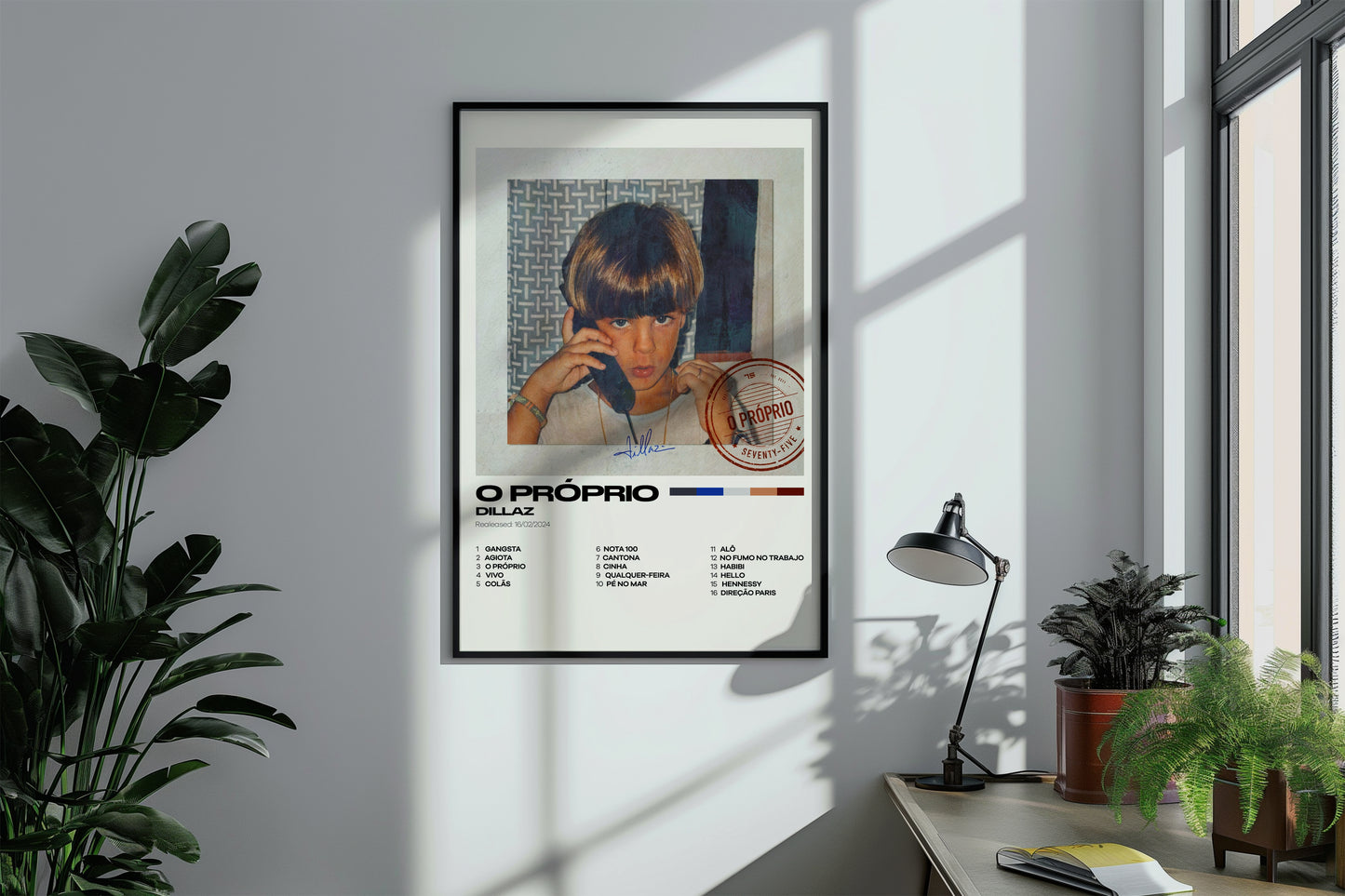 Dillaz Album Poster - O Próprio Wall Art