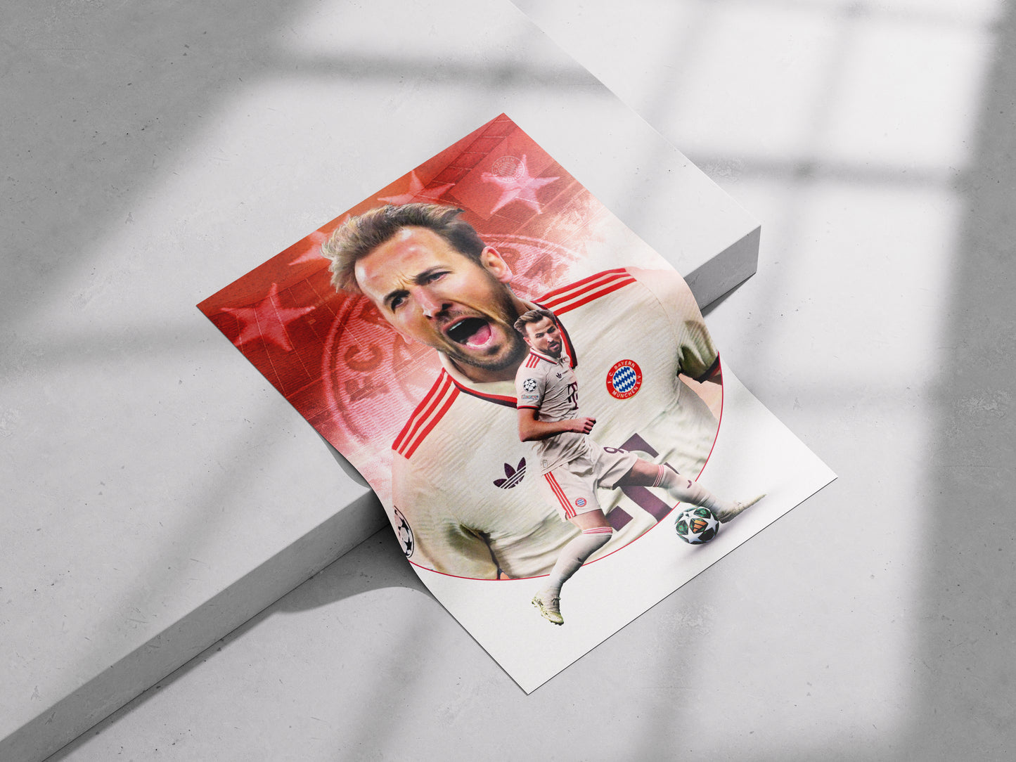 Pôster de Harry Kane Bayern Munich 