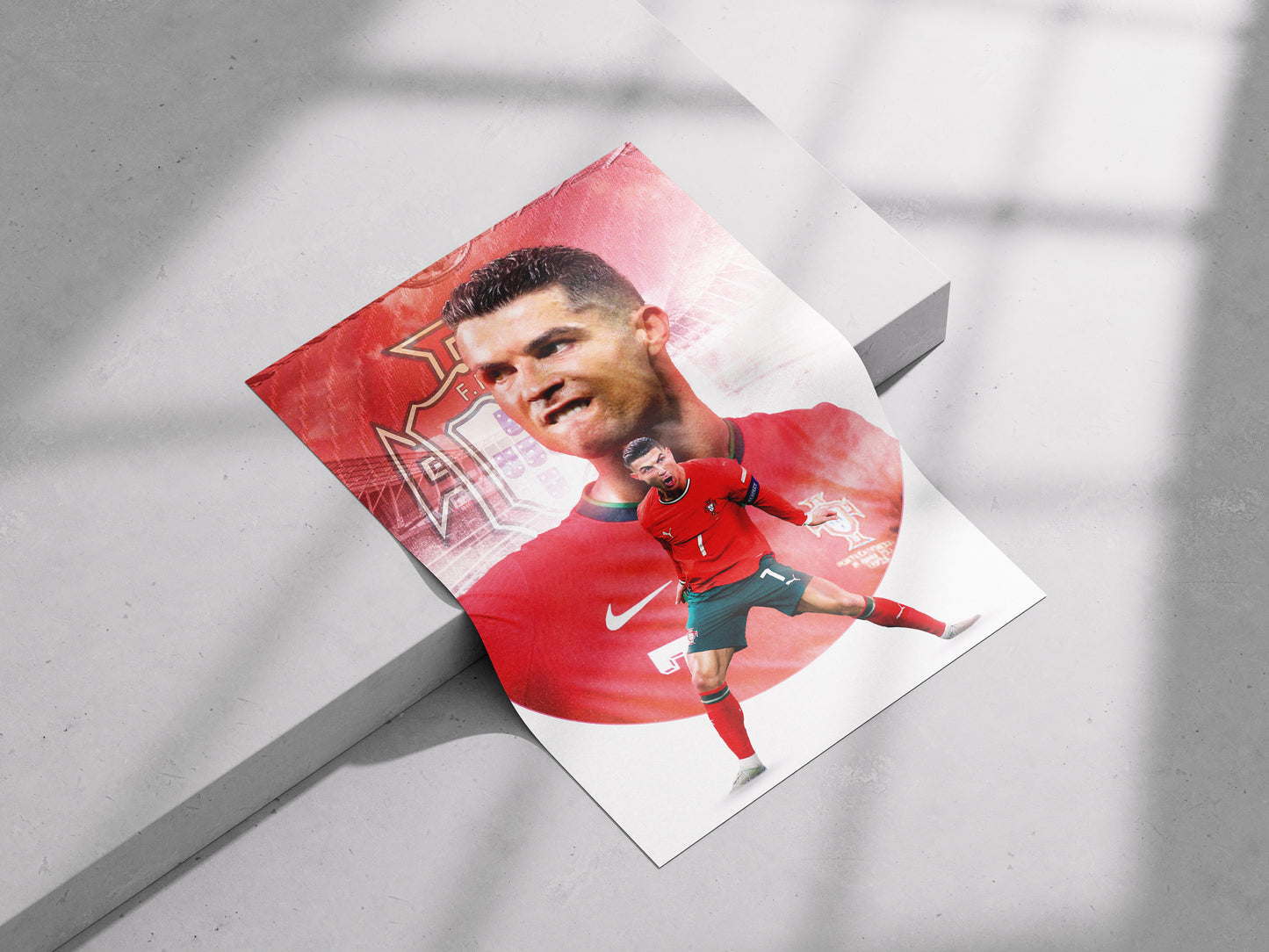 Cristiano Ronaldo Portugal Poster - Futebol 
