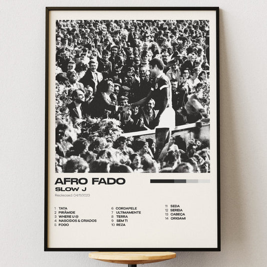 Slow J Album Poster - Afro Fado Wall Art