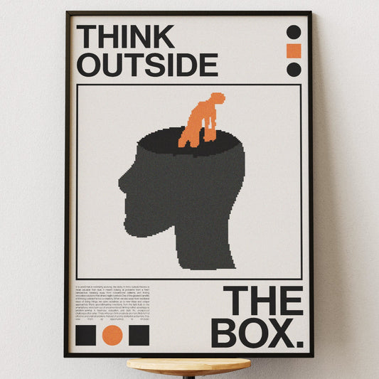 Think Outside The Box Poster