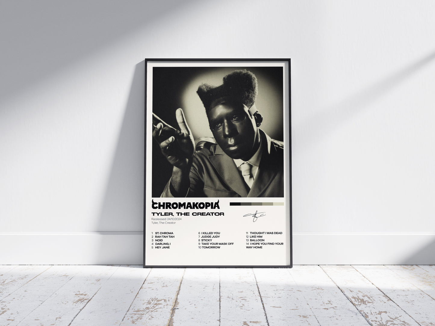Tyler, The Creator Album Chromakopia Poster