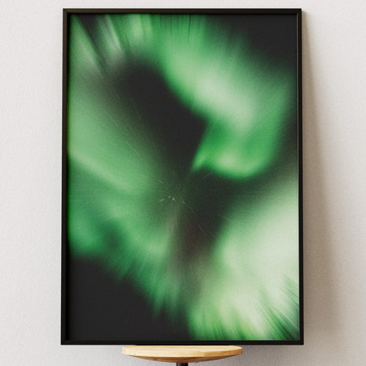 Galaxy-Inspired Abstract Poster: Modern Minimalist Wall Art